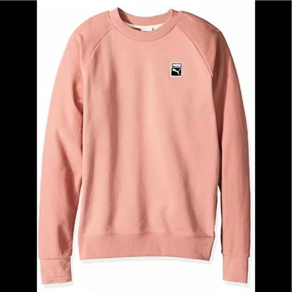 pink puma hoodie mens